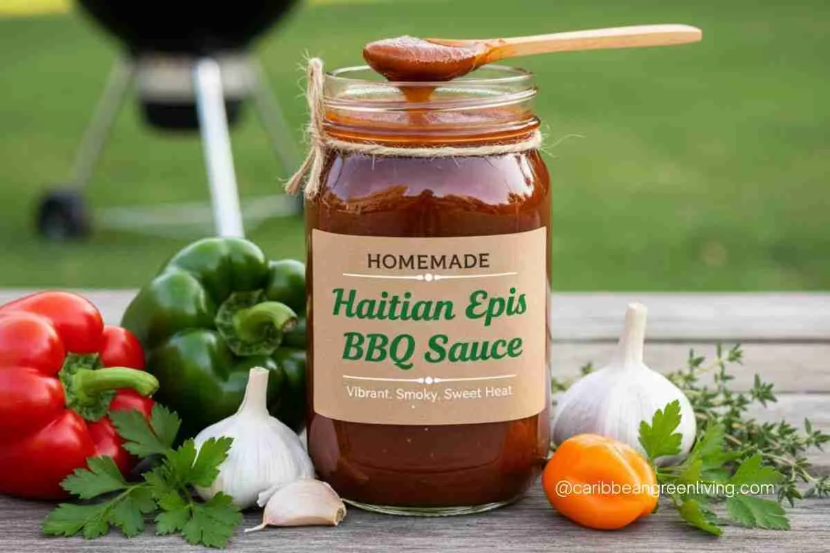Haitian Epis BBQ Sauce