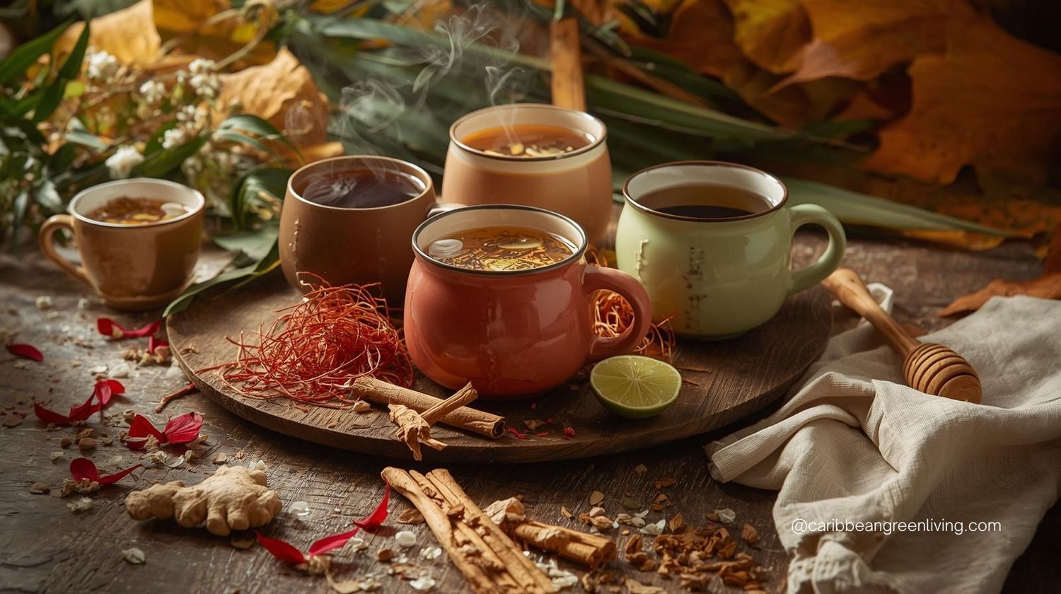 Warming Herbal Teas to Boost Immunity This Fall