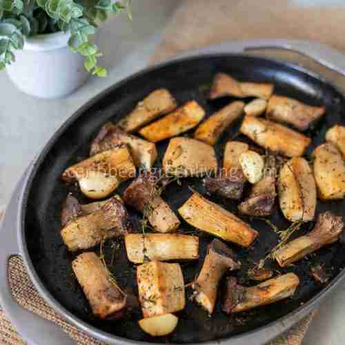 King Oyster Mushrooms: The Ultimate Plant-Based “Steak” That Won’t Shrink + Recipe