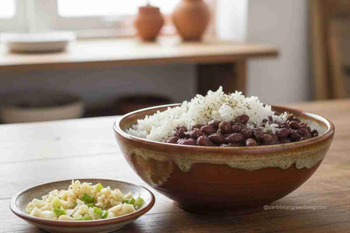 Leftover Rice & Beans Reinvented