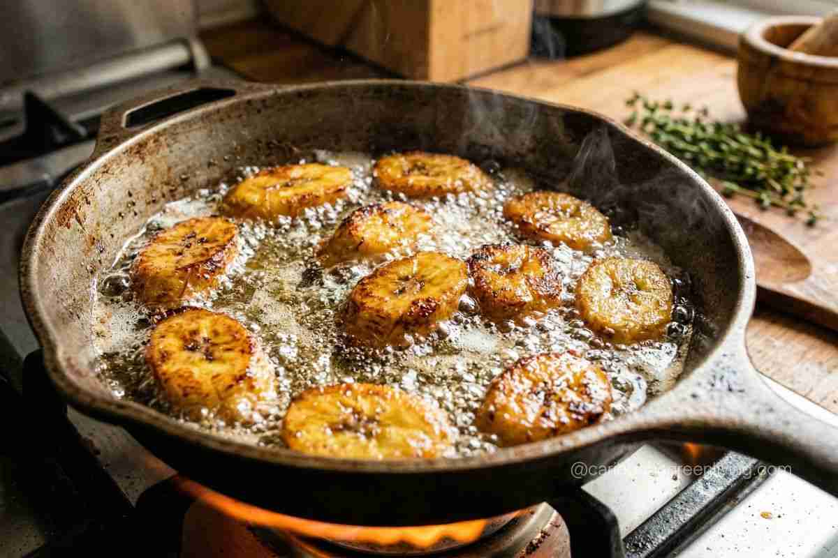 Best Oils for Frying Caribbean Food - Plantains