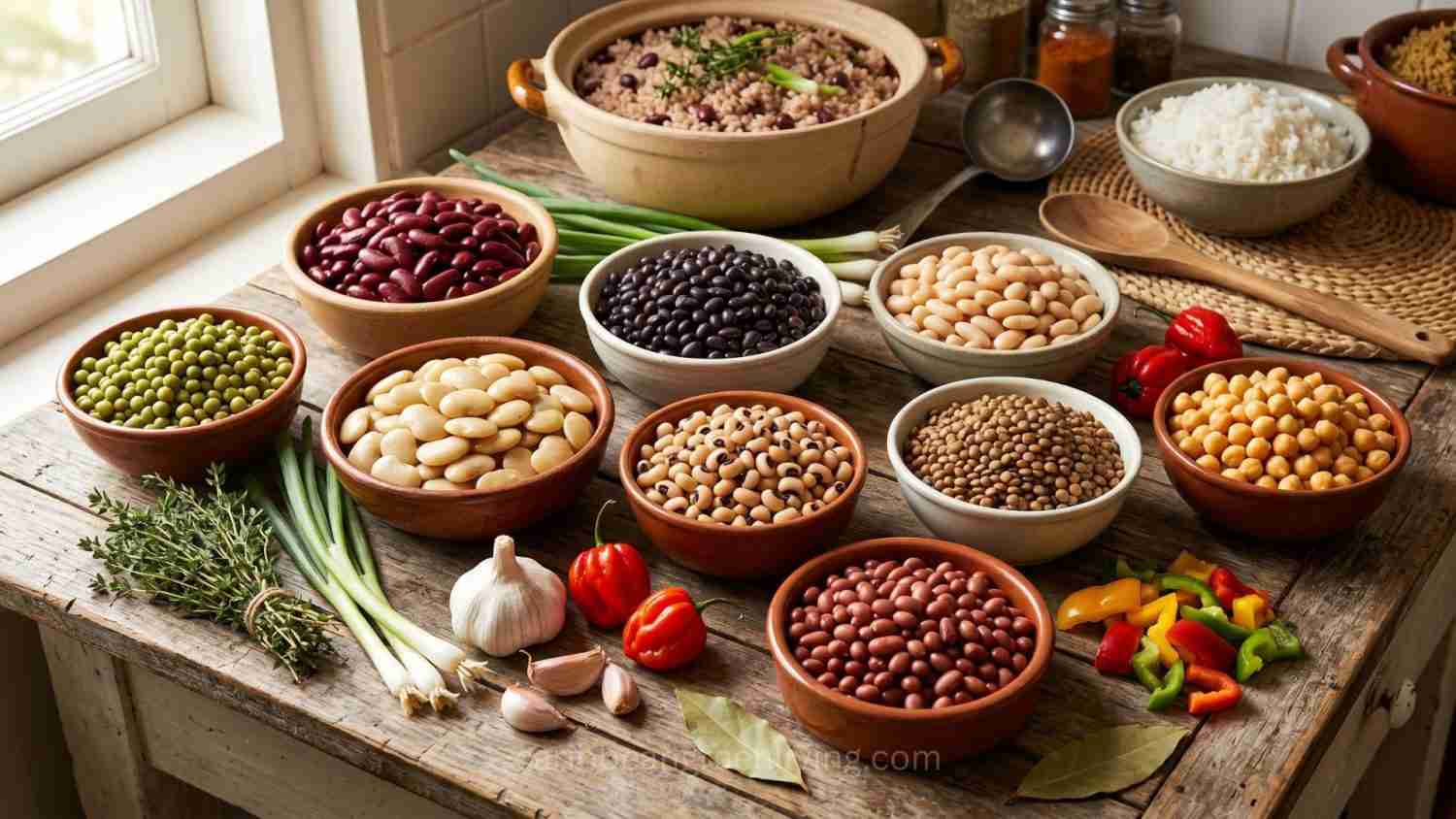 Beans andLegumes Guide - beans legumes Caribbean cooking