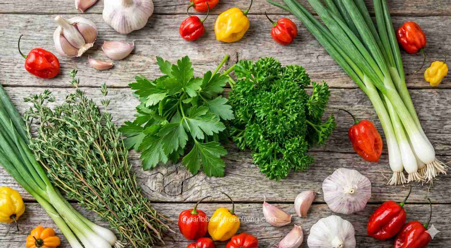 Parsley and Caribbean Aromatics