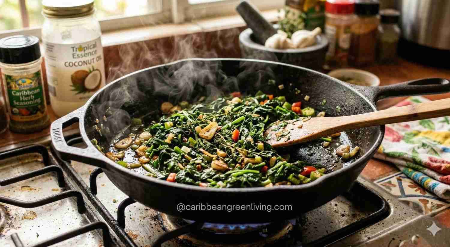 Best Spring Greens to Eat: Caribbean and Everyday Greens for Fresh, Flavorful Cooking 7 Spinach (Cooked Caribbean Style)