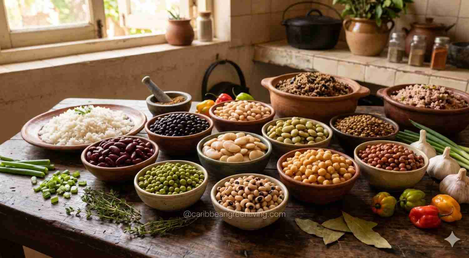 Beans and Legumes in Caribbean Cooking
