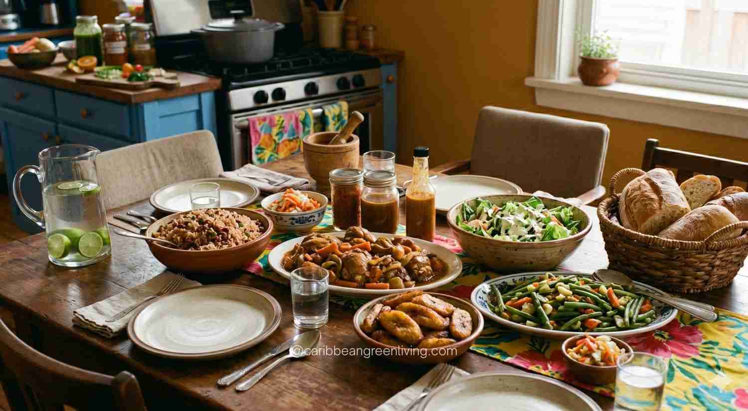 Caribbean meal prep - Sunday Dinner