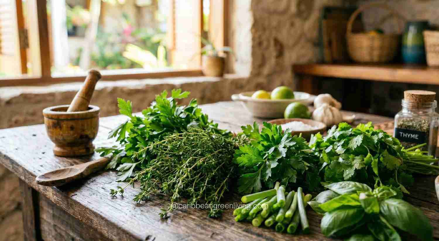 Fresh Herbs / Fresh Herbs vs Dried Herbs in Caribbean 