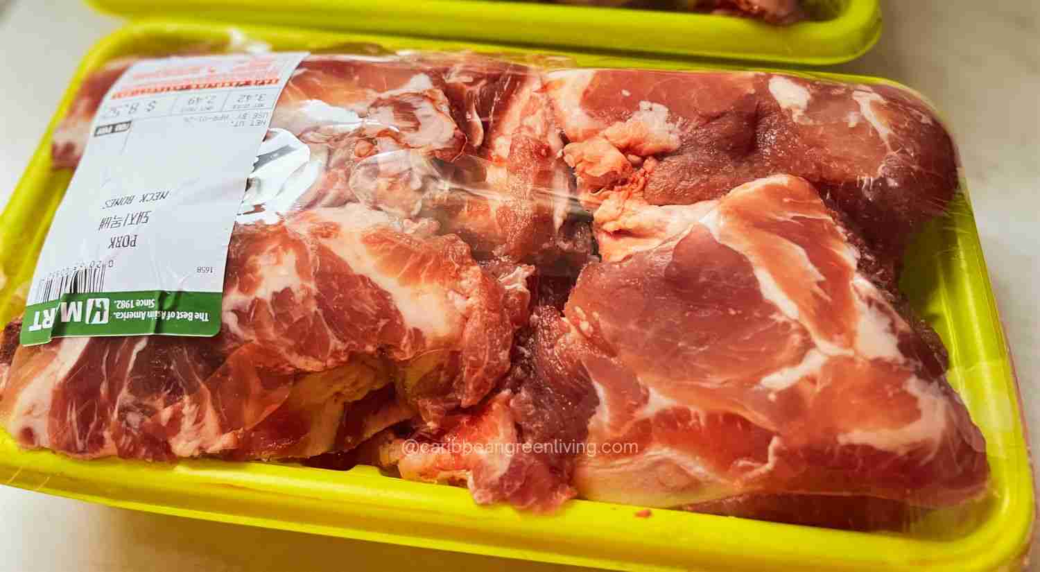 What are pork neck bones