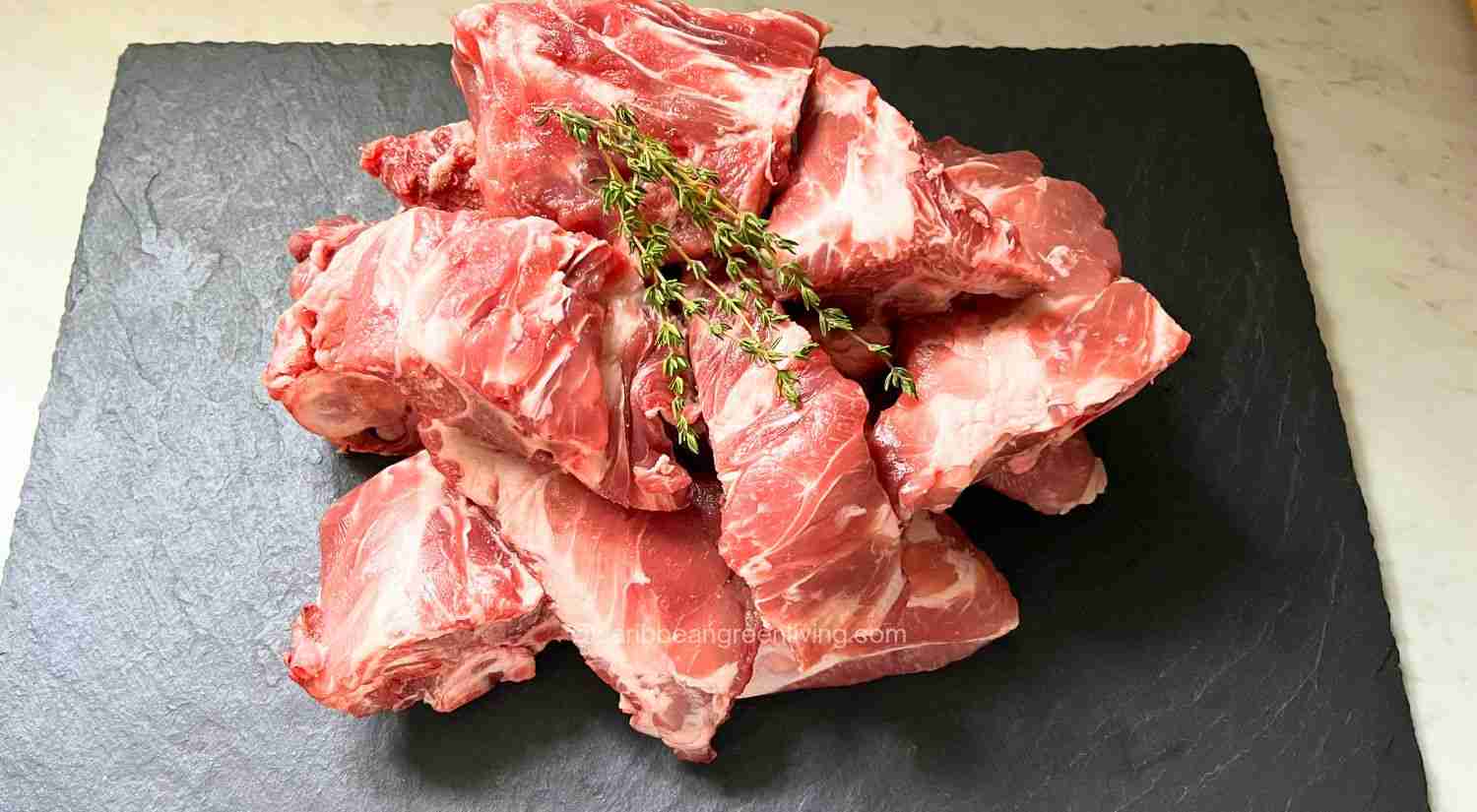 Raw Pork Neck Bones