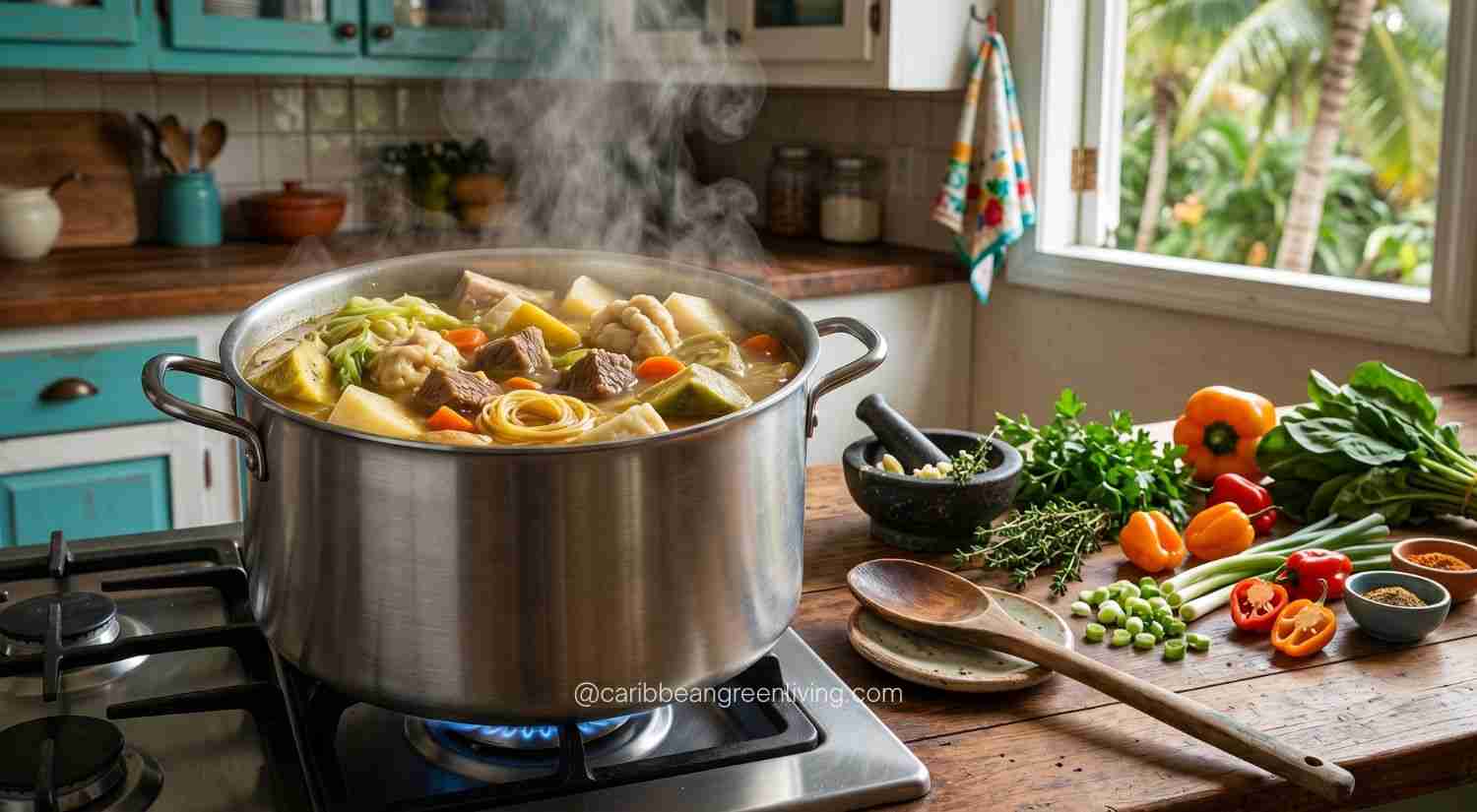 Stockpot for Haitian Bouillon