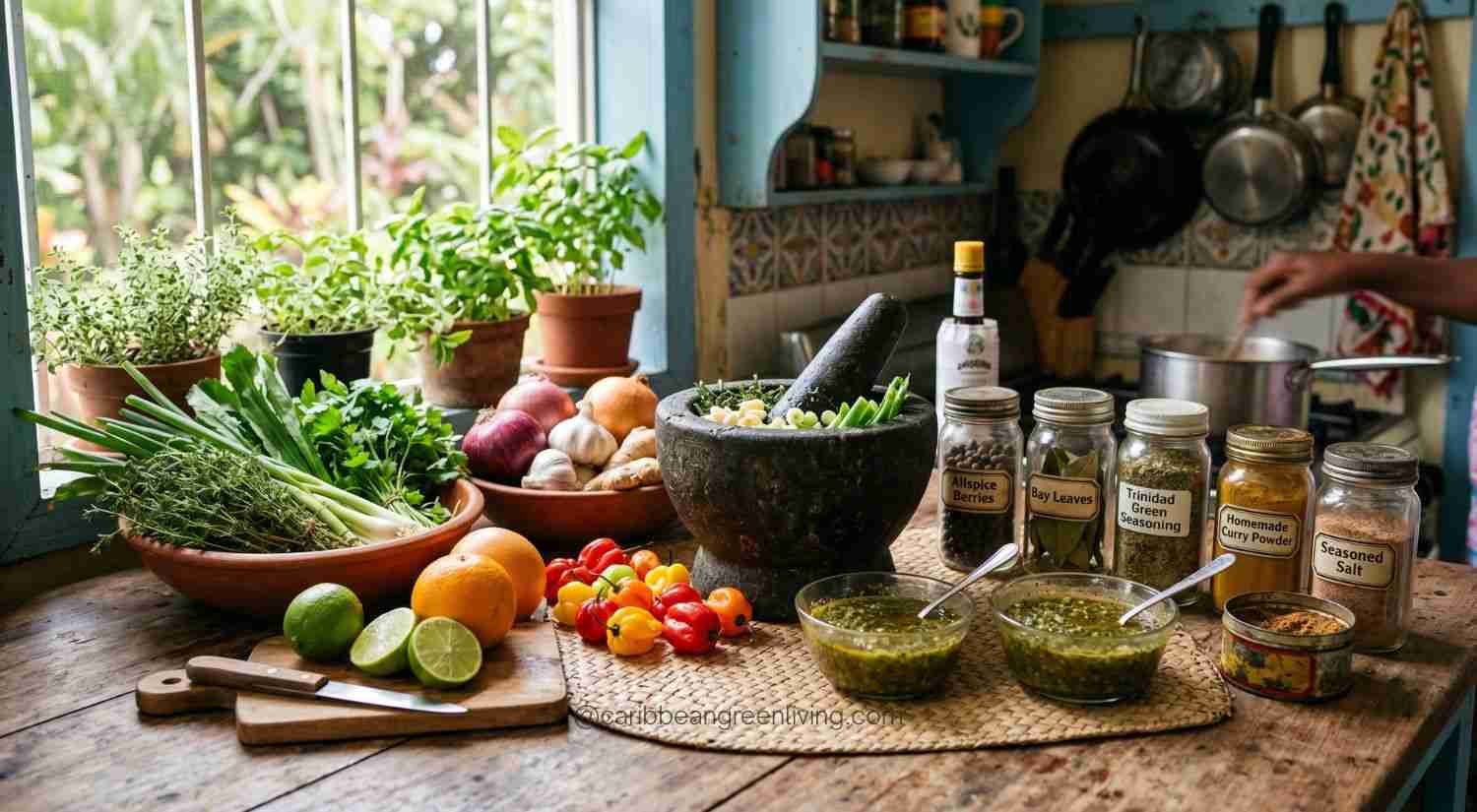 the foundations of Caribbean cooking