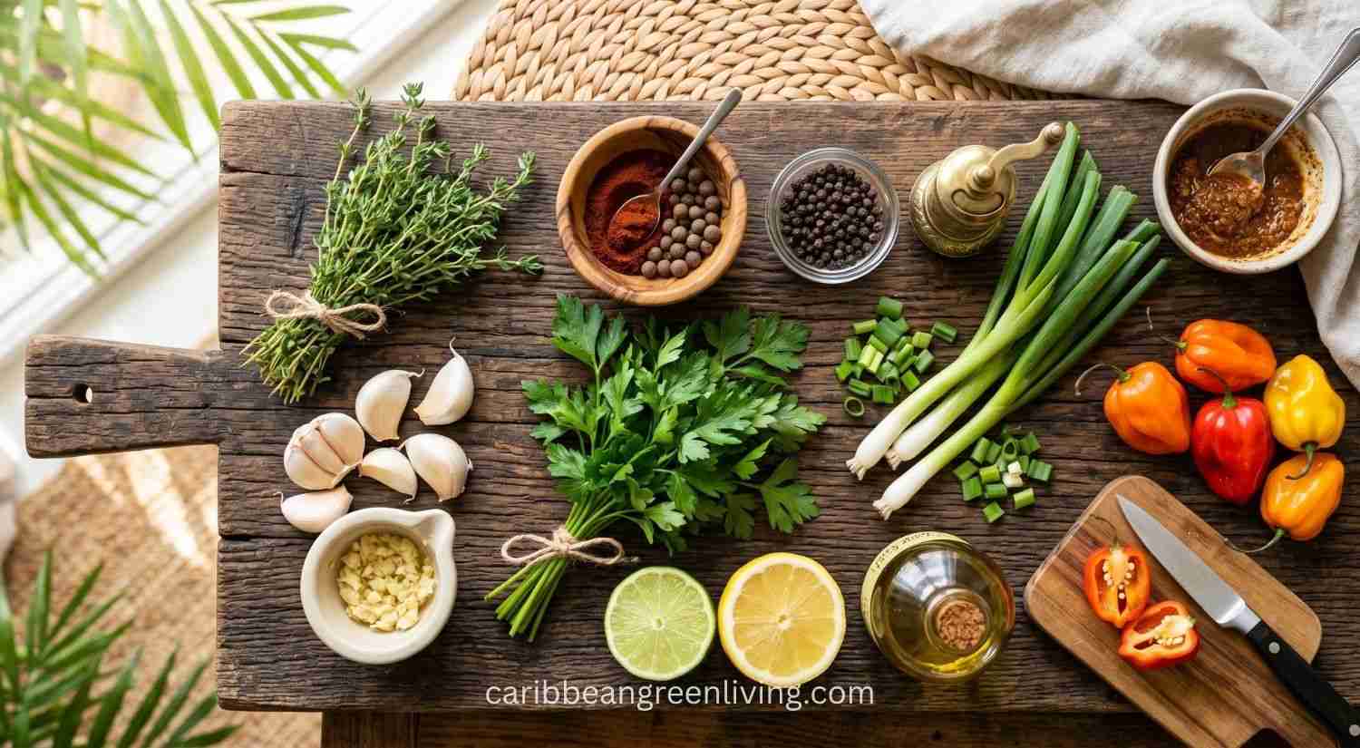Caribbean Chicken Seasoning Ingredients