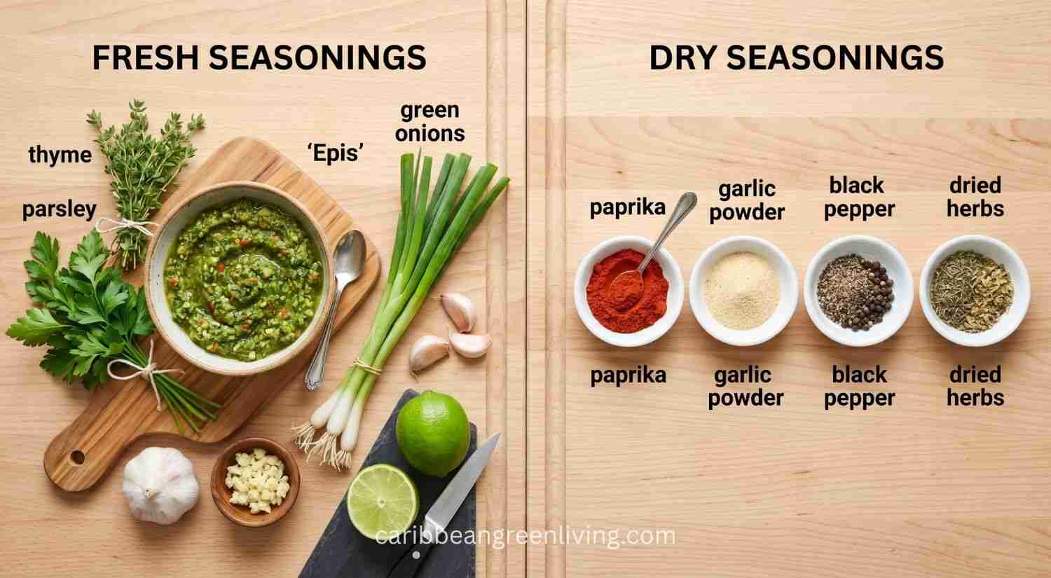 Fresh vs Dry Seasonings
