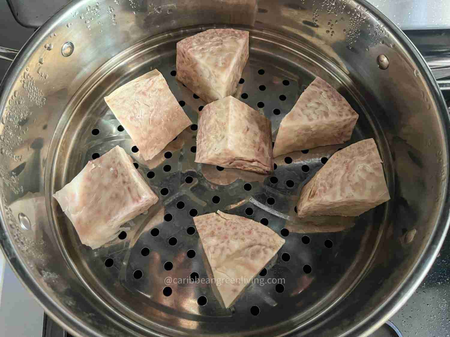Steamed Malanga