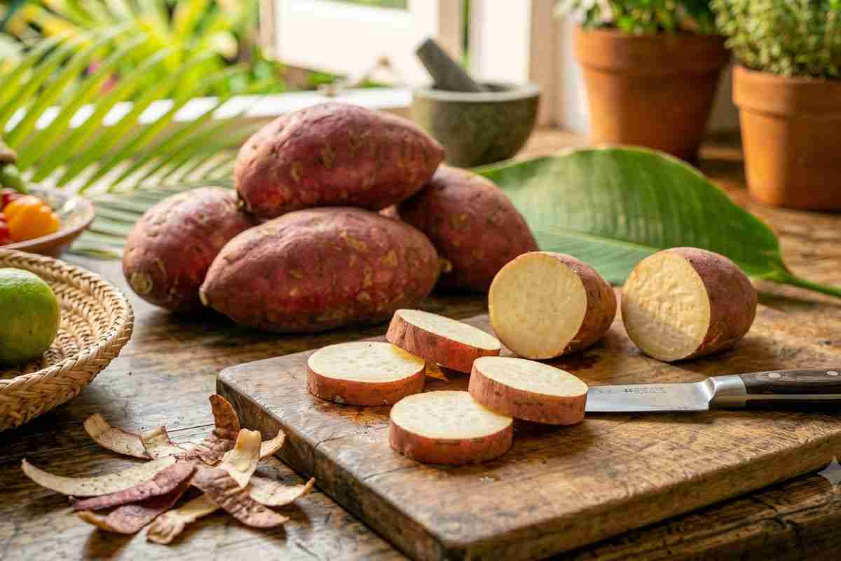 The Ultimate Caribbean Ground Provisions and Root Vegetables Guide 38 sweet potato - ground provisions