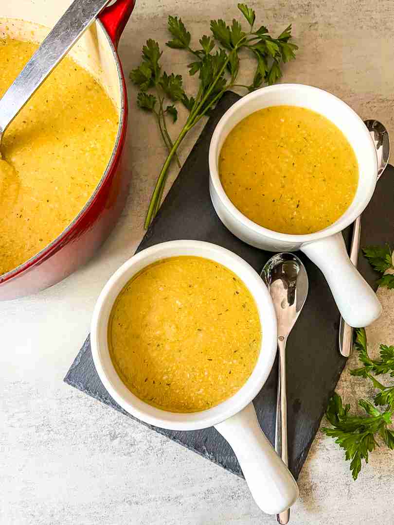 Yautia and Eddoe Soup