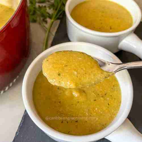 Yautia and Eddoe Soup