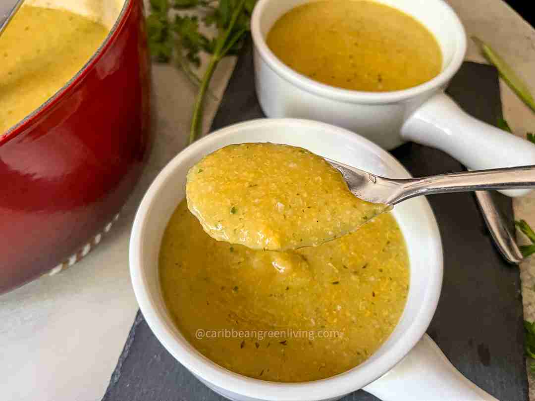 Yautia and Eddoe Soup