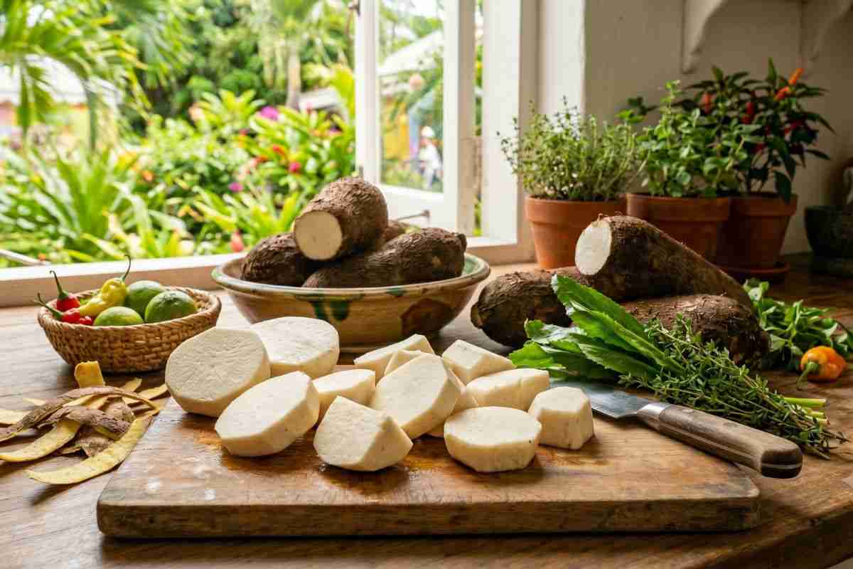 The Ultimate Caribbean Ground Provisions and Root Vegetables Guide 30 Yautia