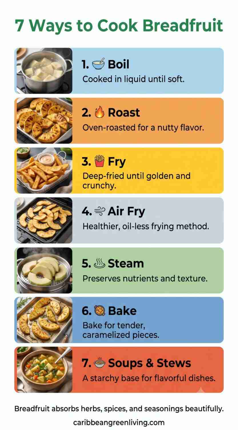 7 ways to cook breadfruit