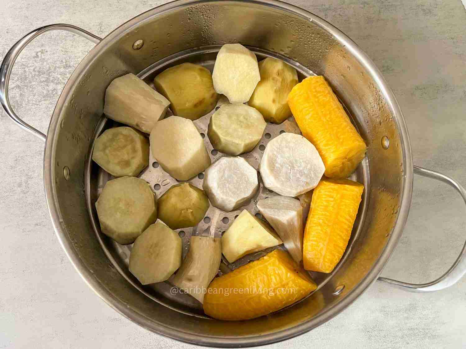 Steam Root Vegetables