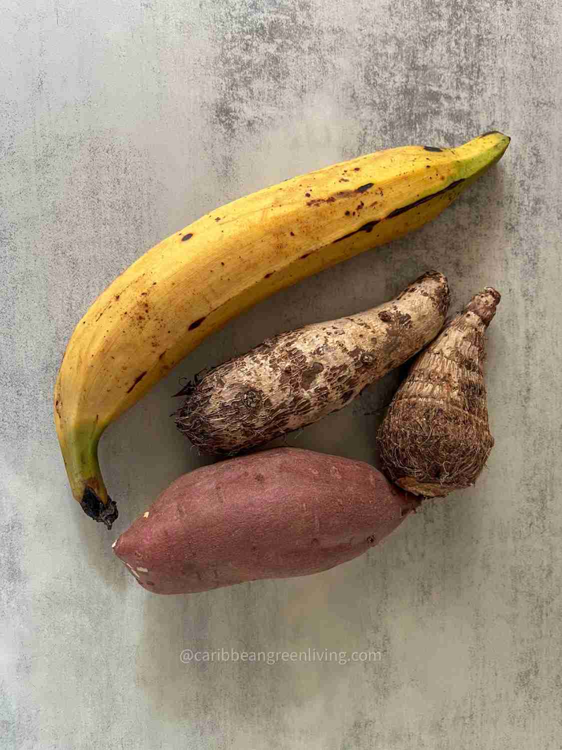 Steam Root Vegetables - Ingredients