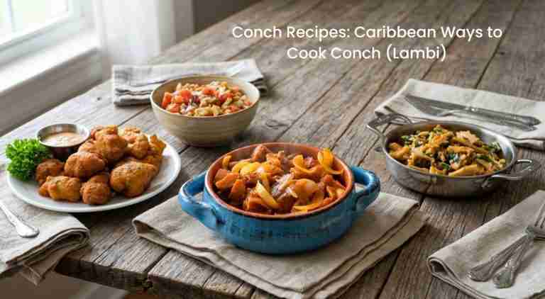 Conch Recipes: Caribbean Ways to Cook Conch (Lambi)