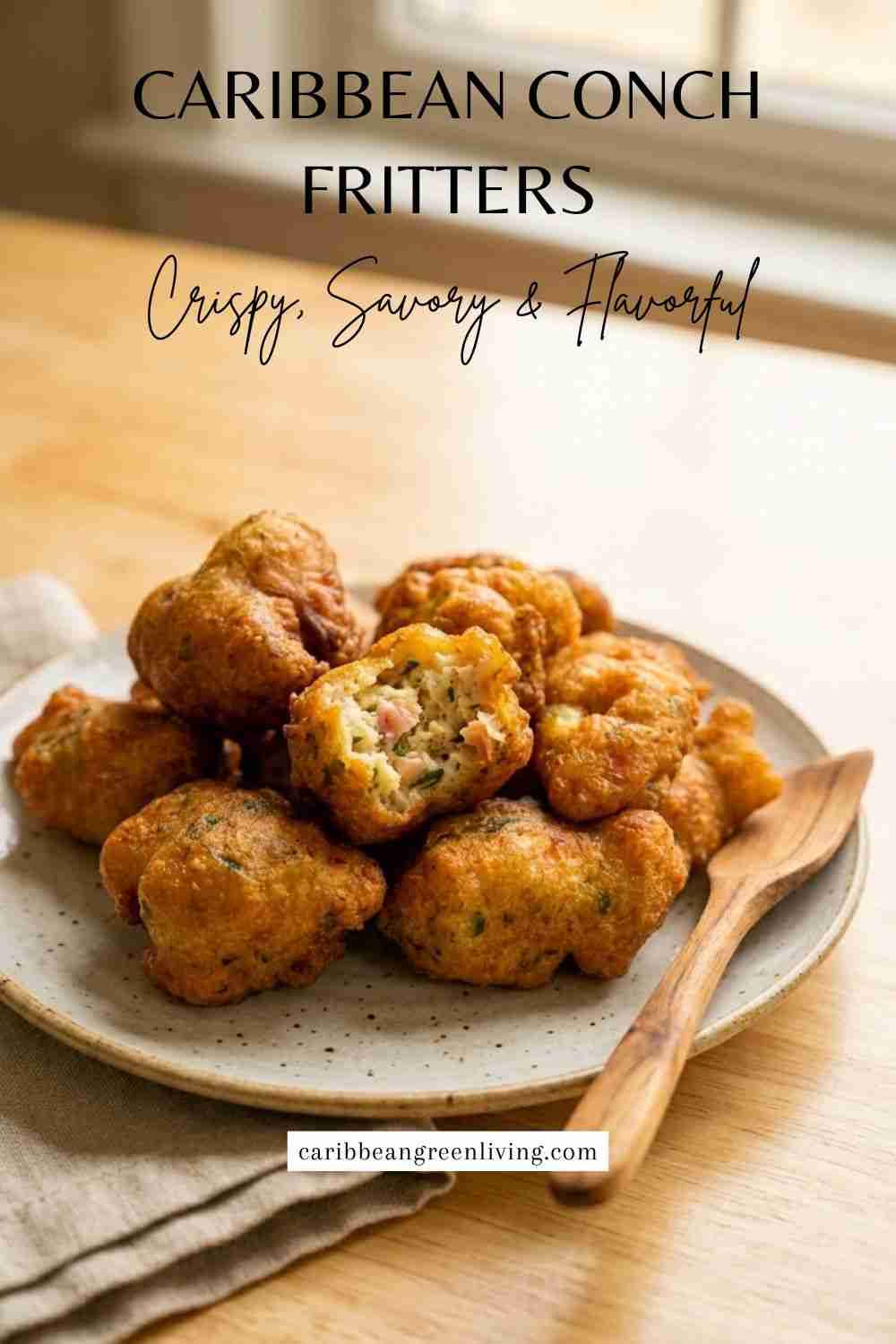 Conch Recipes: Caribbean Ways to Cook Conch (Lambi) 7 Conch fritters recipe