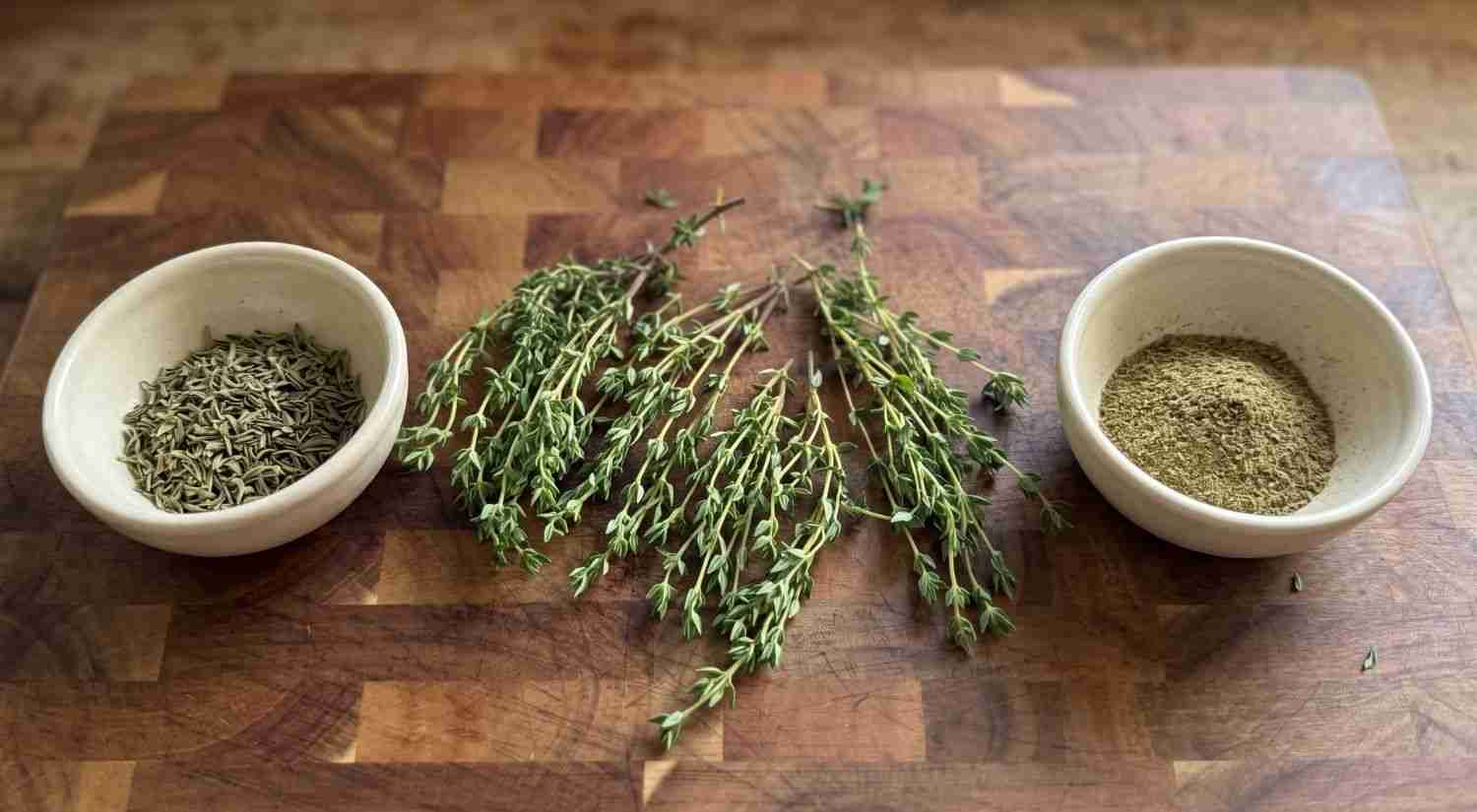Fresh Thyme: A Complete Guide to Buying, Storing, and Cooking 5 Fresh Thyme Dried Thyme and Ground Thyme 1