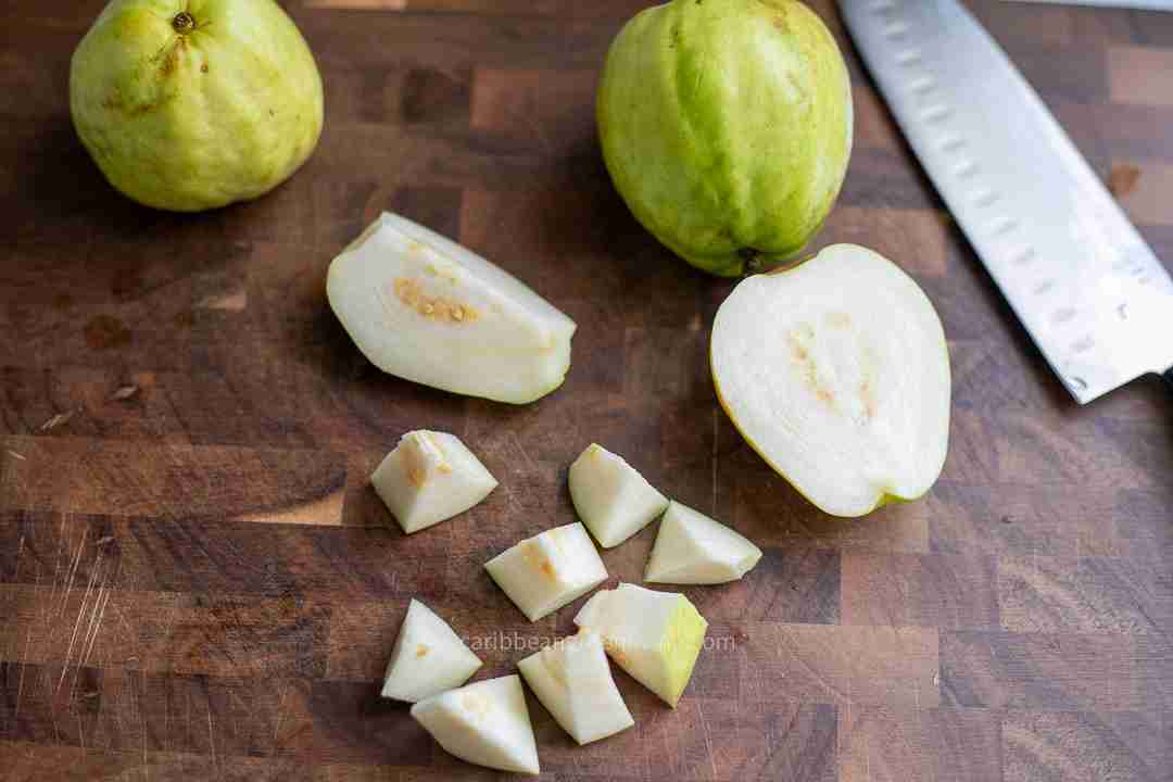 Guava Fruit cut-up