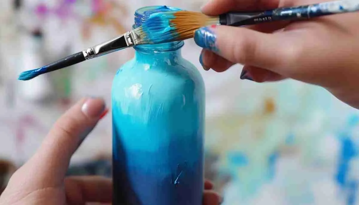 How to Upcycle Glass Bottles into Vases