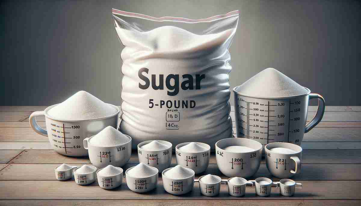 How many Cups of Sugar are in a 5 Pound Bag